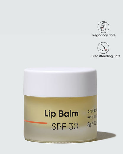 Minimalist SPF 30 Lip Balm-With Hyaluronic Acid-Lip Hydration & Repair-Pregnancy & Breastfeeding Safe