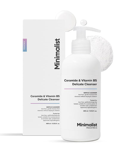 Minimalist Ceramide & Vitamin B5 Delicate Cleanser-Baby Body Wash-With Allantoin