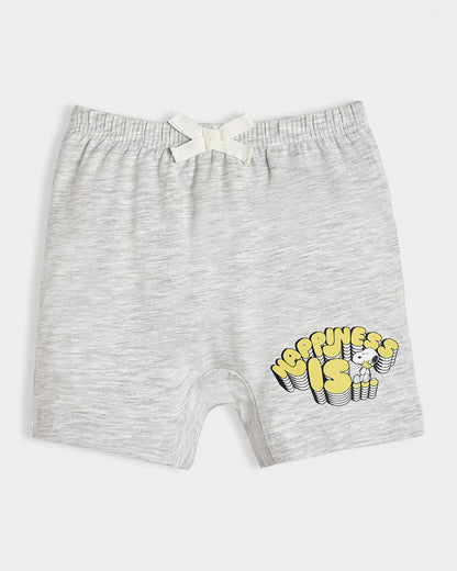 Mi Arcus Mint, Light Blue & Grey Shorts-Cotton-Printed-Pack of 3-For Infants