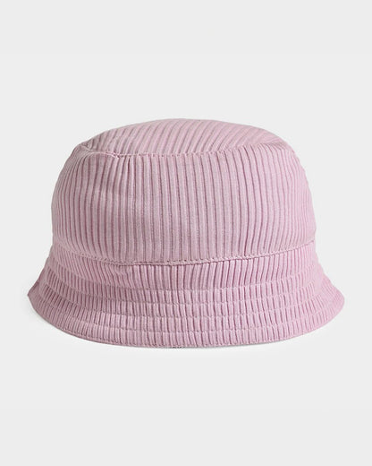 Mi Arcus Pink Bucket Hat-Cotton-Solid-For Infants