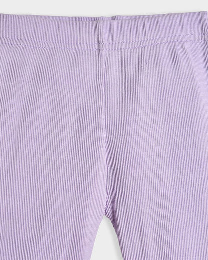 Mi Arcus Lavender, Pastel Green Pajamas-Cotton-Solid-Pack of 2-For Infants