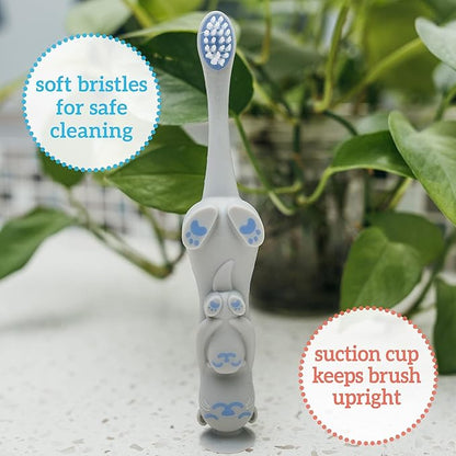 Dr. Brown's Toddler Baby Toothbrush-12 to 48M-Otter