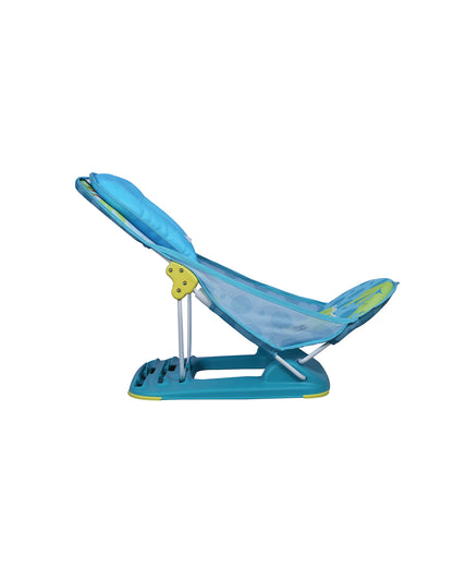 Mastela Deluxe Baby Bather-With 3 Position Recline & Padded Head Rest-0 to 6M-Turtle