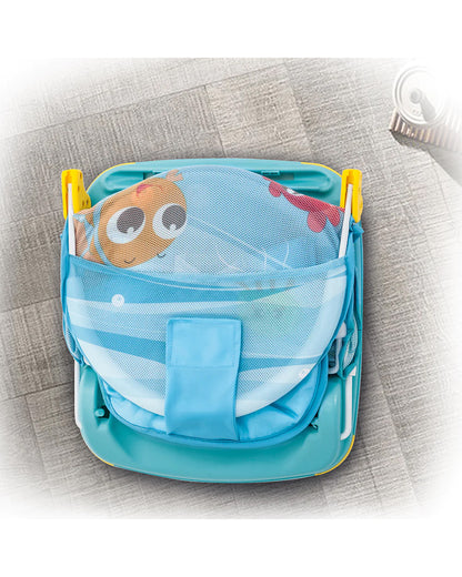 Mastela Deluxe Baby Bather-With 3 Position Recline & Padded Head Rest-0 to 6M-Turtle