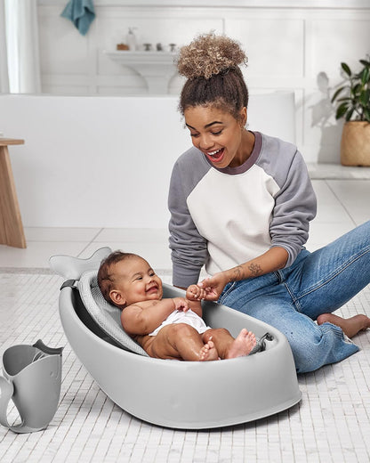 Skip Hop Moby Waterfall Baby Bath Rinser-Grey