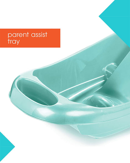 Summer Infant Splish N Splash Baby Bath Tub-With Detachable Sling-0 to 24M-Blue