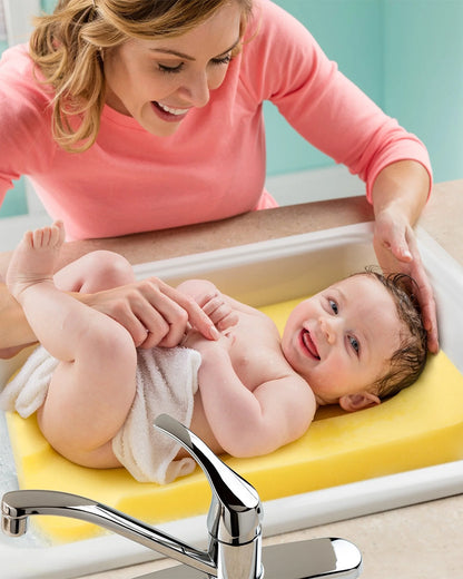 summer infant bath sponge Summer Infant Comfy Bath Sponge Baby Bather-With Quick Drying Foam-0 to 3M-Yellow-Extra 5% Off – duckduckbaby