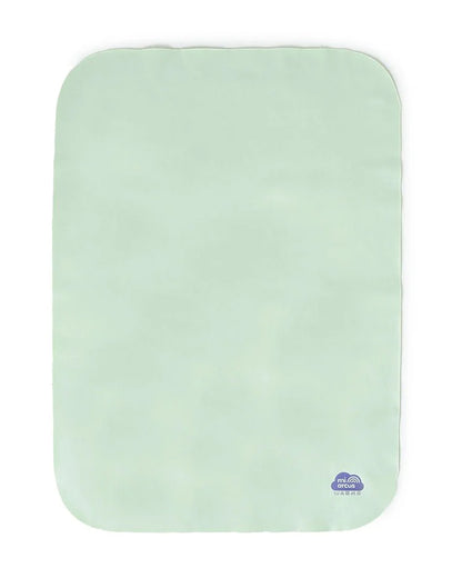 Mi Arcus Buddy Grass Antipill Mattress Protector-Lightweight & Soft-With Waterproof TPU Lamination-Pack of 2-For Infants