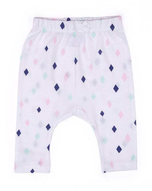 Mi Arcus Pink White & Multicolor Pajamas Set-Cotton-Printed-Pack of 3-For Infants