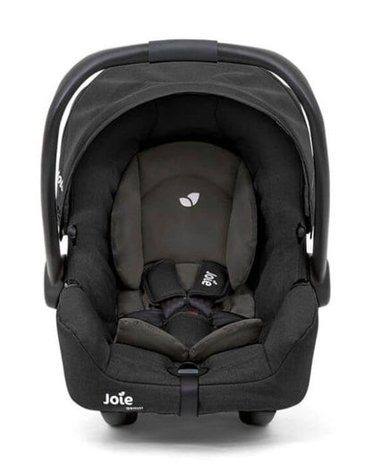 Joie Tourist Lightweight Baby Stroller & Gemm Car Seat Travel System-Stroller Features (Adjustable Handle Height, One Hand Fold, Upto 15 Kg)-Car Seat Features (Airline Certified, Side Impact Protection, Upto 13 Kg)-Shale