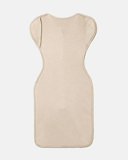 Cocoon Care Bamboo Transition Sleeping Pod/Bag-With Arms Out & Arms Up Options-With Two Way Zipper-Brown Rice-For Infants-3 to 6M