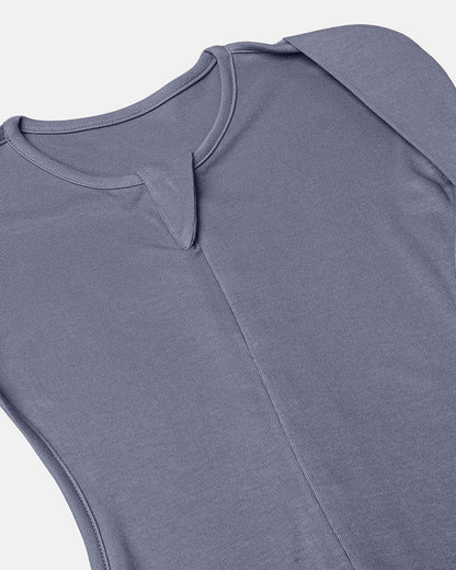 Cocoon Care Bamboo Transition Sleeping Pod/Bag-With Arms Out & Arms Up Options-With Two Way Zipper-Granite-For Infants-3 to 6M