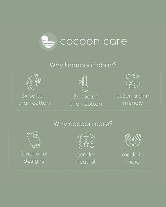 Cocoon Care Rabbit Farm & Grey Grove Swaddle-Ultra Soft & Breathable Bamboo Muslin-Pack of 2-Infant Wraps