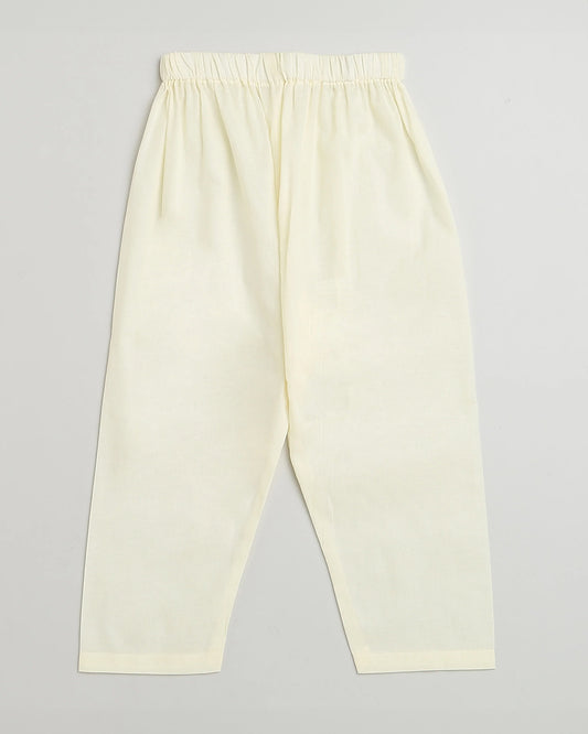 Mouse in the house Pink Kurta Set-Lotus Bloom-Cotton-For Infants