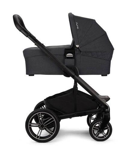 Nuna Mixx Next Baby Stroller-Height Adjustable Parent Handle Bar-Flat Reclining & Reversible Seat-Big Rear Wheels-Includes Rain Cover & Post Adaptors-2 Years Warranty-Pram for 0 to 4Y (Upto 22 Kg)-Ocean