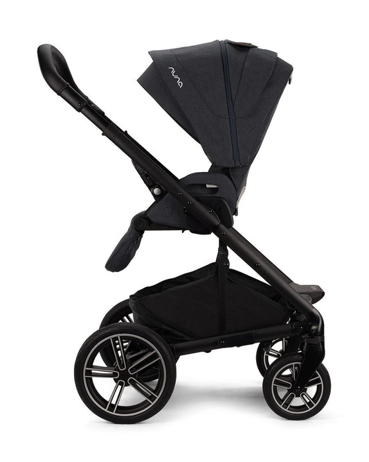 Nuna Mixx Next Baby Stroller-With Cup Holder-Height Adjustable Parent Handle Bar-Big Rear Wheels-Includes Rain Cover & Post Adaptors-2 Years Warranty-Pram for 0 to 4Y (Upto 22 Kg)-Ocean