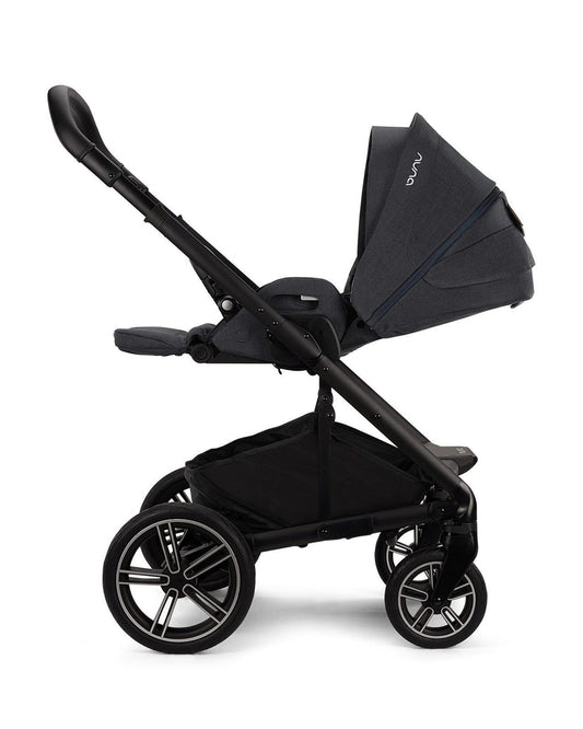 Nuna Mixx Next Baby Stroller-With Cup Holder-Height Adjustable Parent Handle Bar-Big Rear Wheels-Includes Rain Cover & Post Adaptors-2 Years Warranty-Pram for 0 to 4Y (Upto 22 Kg)-Ocean