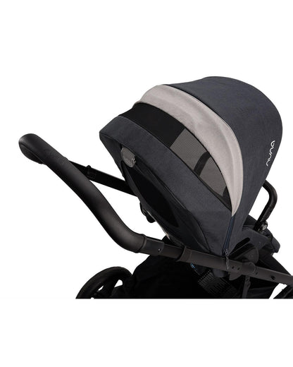 Nuna Mixx Next Baby Stroller-Height Adjustable Parent Handle Bar-Flat Reclining & Reversible Seat-Big Rear Wheels-Includes Rain Cover & Post Adaptors-2 Years Warranty-Pram for 0 to 4Y (Upto 22 Kg)-Ocean