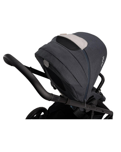 Nuna Mixx Next Baby Stroller-Height Adjustable Parent Handle Bar-Flat Reclining & Reversible Seat-Big Rear Wheels-Includes Rain Cover & Post Adaptors-2 Years Warranty-Pram for 0 to 4Y (Upto 22 Kg)-Ocean