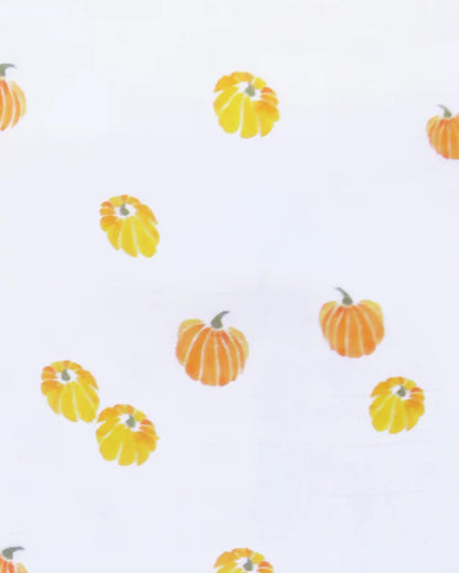 Masilo Bamboo Muslin Swaddles-Soft & Breathable-GOTS Certified Organic Cotton Muslin-Our Little Pumpkin-Pack of 2-Infant Wraps