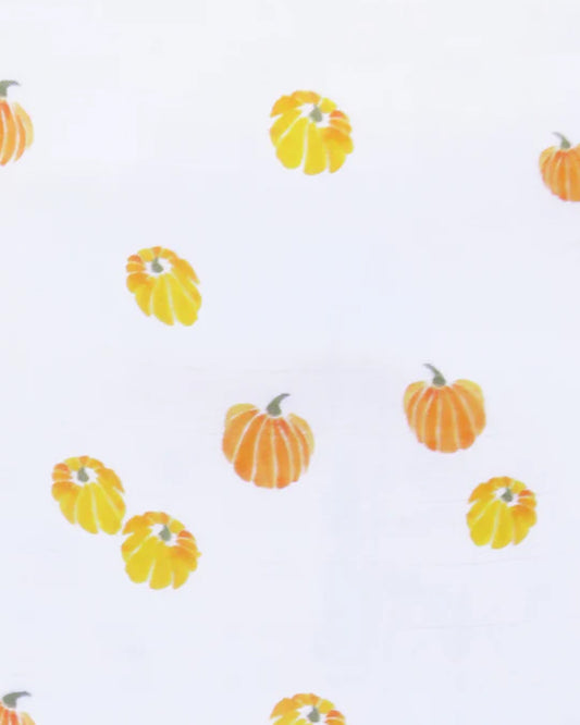 Masilo Bamboo Muslin Swaddles-Soft & Breathable-GOTS Certified Organic Muslin Cotton-Our Little Pumpkin-Pack of 2-Infant Wraps