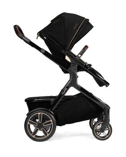 Nuna Demi Grow Baby Stroller-Converts to Double or Twin Stroller-Custom Dual Suspension-Pram for 0M+ (Upto 22 Kg)-Riveted