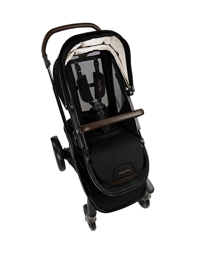 Nuna Demi Grow Baby Stroller-Converts to Double or Twin Stroller-Custom Dual Suspension-Pram for 0M+ (Upto 22 Kg)-Riveted