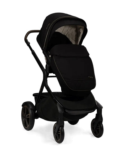 Nuna Demi Grow Baby Stroller-Converts to Double or Twin Stroller-Custom Dual Suspension-Pram for 0M+ (Upto 22 Kg)-Riveted