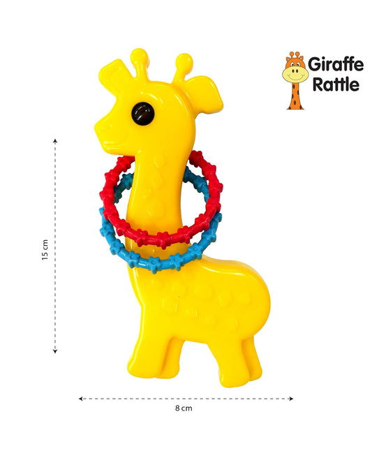 Funskool Giggles Giraffe Rattle Toy-For Infants