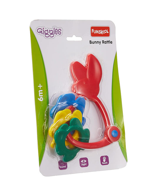 Funskool Giggles Bunny Rattle Toy-For Infants