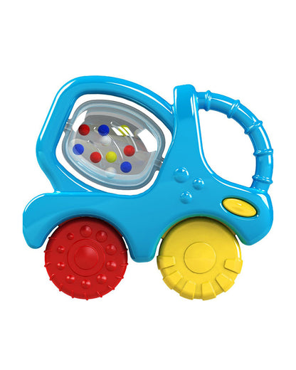 Funskool Giggles Mixer Truck Teether Rattle Toy-For Infants