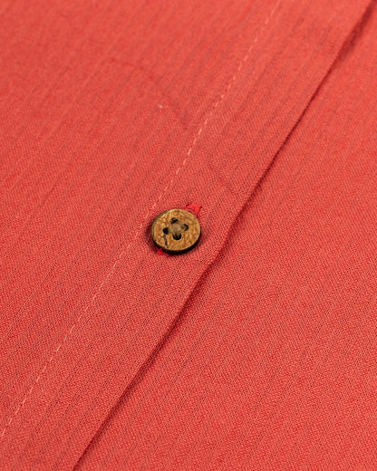 Beelittle Red Coord Set-Solid-Organic Muslin-For Infants