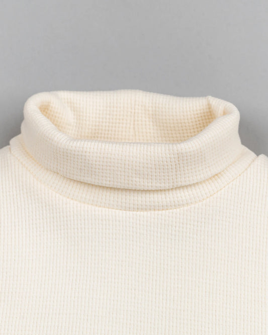 Beelittle Off White Full Sleeves T-shirt-Cotton-For Infants