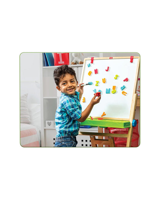 Funskool Giggles Magnetic Letters & Numbers Puzzle-46 Pieces-Learning & Educational Toys-24M+