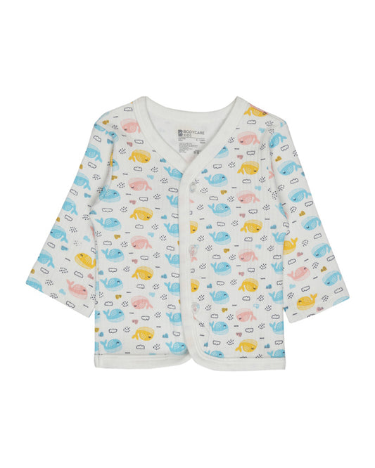 Bodycare Blue Thermal Set-Fishes-Cotton-For Infants