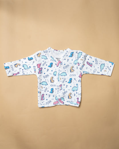 Bodycare Multicolor Thermal Set-Dinosaur-Cotton-For Infants