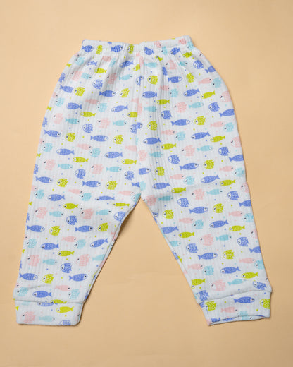 Bodycare Multicolor Thermal Set-Fishes-Cotton-For Infants