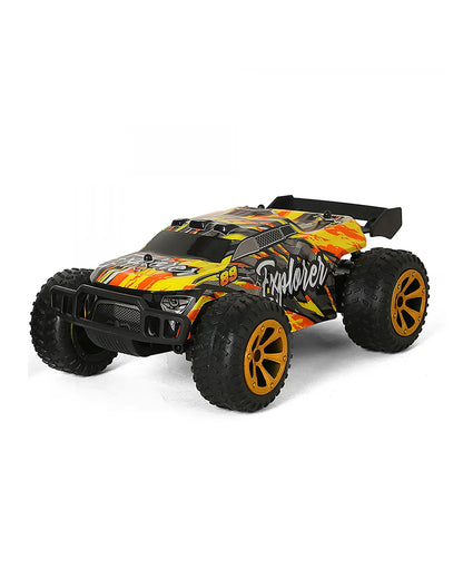 Sirius Dune Drifter Remote Control Car with LED Lights-Easy to Use-Vehicle Toy-Orange