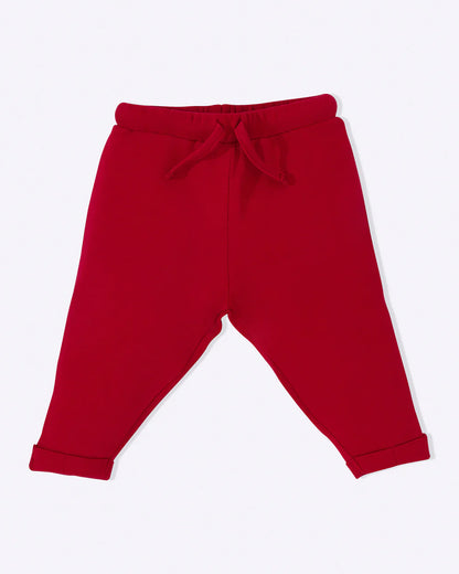 Cotton Bug Maroon Grey Pajamas-Solid-Organic Cotton-Pack of