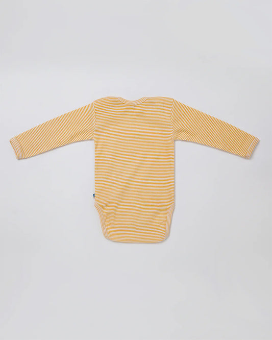 Cotton Bug White & Yellow Bodysuit-Printed-Organic Cotton-Full Sleeves-Pack of 3-For Infants