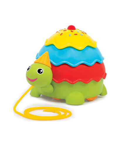 Funskool Giggles Ice Cream Turtle Push & Pull Toy-9M+