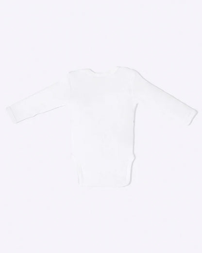 Cotton Bug White Bodysuit-Dragonfly-Organic Cotton-Full Sleeves-Pack Of 3-For Infants