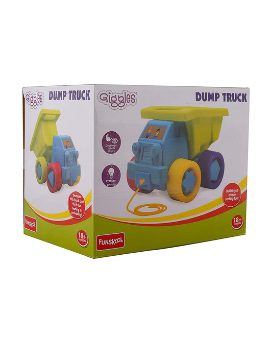 Funskool Giggles Dump Truck Vehicle Toy-9M+