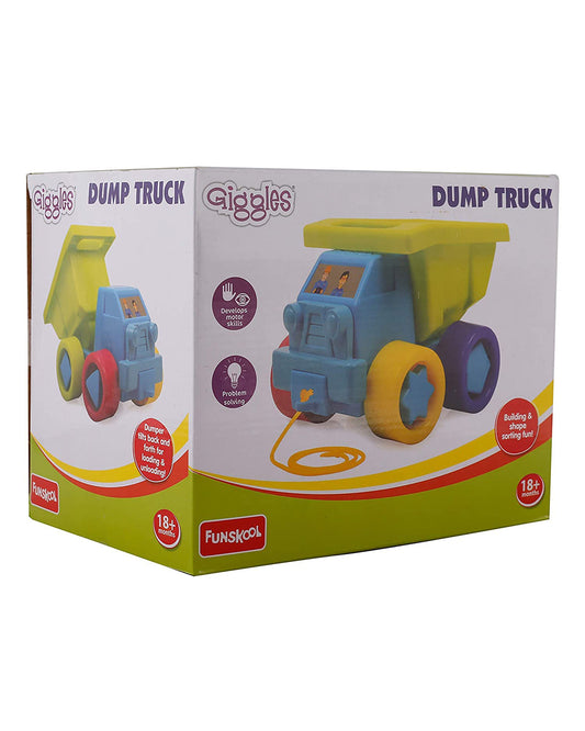 Funskool Giggles Dump Truck Vehicle Toy-9M+