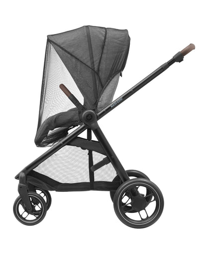 Maxi Cosi Street Baby Stroller-Height Adjustable Parent Handle Bar-Reversible & Flat Reclining Seat-One Hand Fold-Travel System Compatible-6 Months Warranty-For 0 to 4Y (Upto 22 Kg)-Select Grey