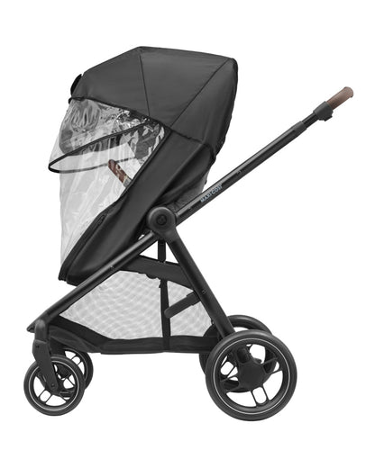 Maxi Cosi Street Baby Stroller-Height Adjustable Parent Handle Bar-Reversible & Flat Reclining Seat-One Hand Fold-Travel System Compatible-6 Months Warranty-For 0 to 4Y (Upto 22 Kg)-Select Grey