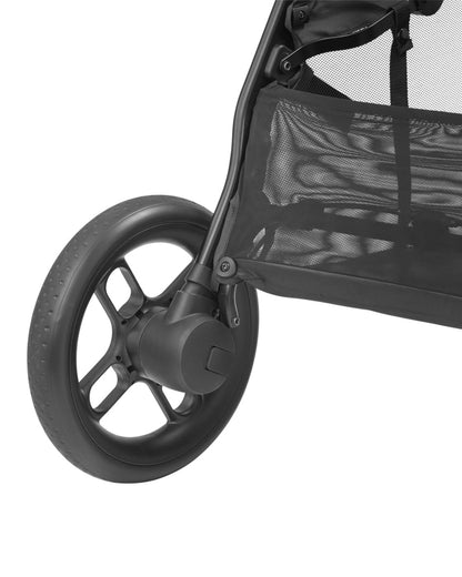 Maxi Cosi Street Baby Stroller-Height Adjustable Parent Handle Bar-Reversible & Flat Reclining Seat-One Hand Fold-Travel System Compatible-6 Months Warranty-For 0 to 4Y (Upto 22 Kg)-Essential Grey