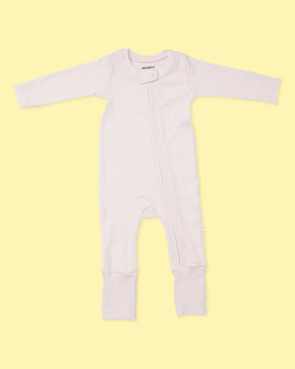 Greendigo Lavender Sleepsuit-Rosy Dreams-100% Pure Bamboo-For Infants