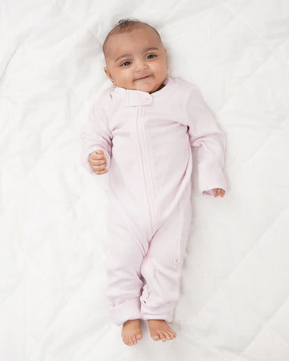 Greendigo Lavender Sleepsuit-Rosy Dreams-100% Pure Bamboo-For Infants