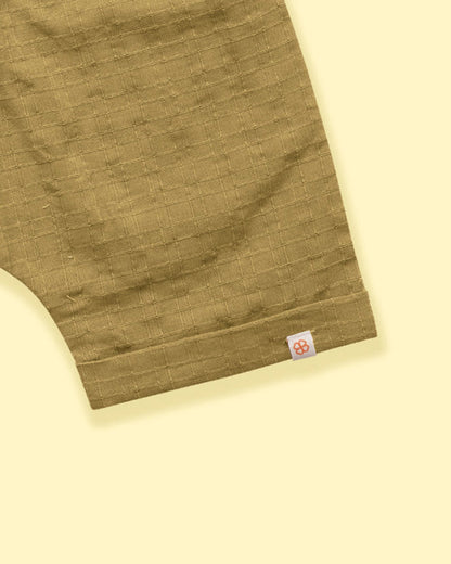 Greendigo White & Sage Green Coord Set-Snowflake-100% GOTS Certified Organic Cotton-For Infants